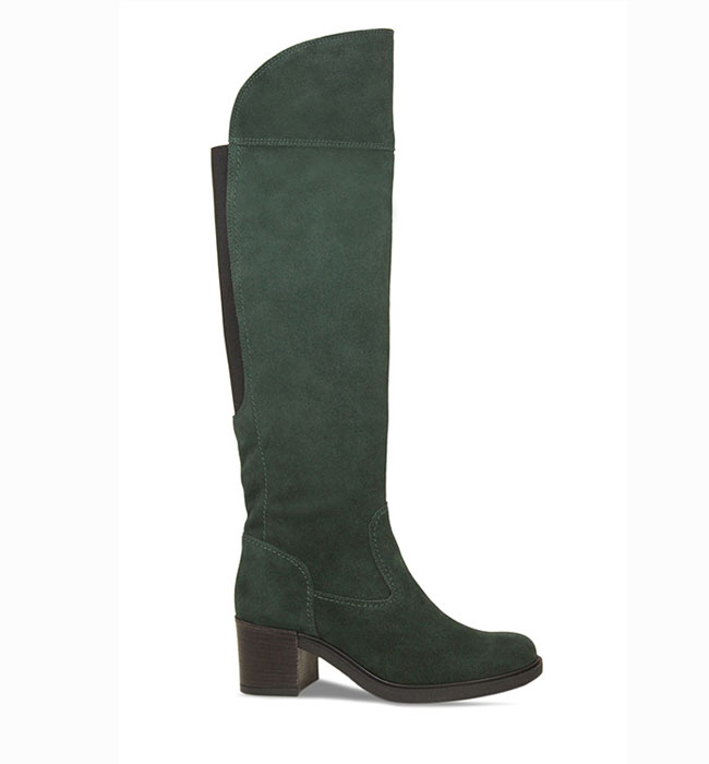 green long boots
